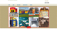 Desktop Screenshot of partypronm.com